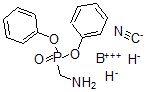 CAS 登录号：118920-68-6， (氰基-C)(二苯基(氨基甲基)膦酸酯-N)二氢硼
