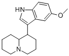 CAS 登录号：118953-89-2， 八氢-1-(5-甲氧基-1H-吲哚-3-基)-2H-喹嗪