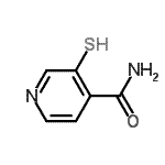 CAS 登录号：118966-06-6， 3-硫基异烟酰胺