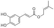 CAS 登录号：118971-61-2， (2E)-3-(3,4-二羟基苯基)-2-丙烯酸 3-甲基-2-丁烯-1-基酯