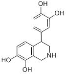 CAS 登录号：119085-25-5， 4-(3,4-二羟基苯基)-1,2,3,4-四氢-7,8-异喹啉二醇