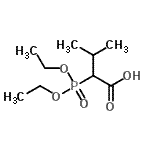 CAS#: 119090-76-5, 2-(Diethoxyphosphoryl)-3-Methylbutanoic Acid