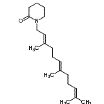 CAS 登录号：119119-87-8， 1-[(2E,6E)-3,7,11-三甲基-2,6,10-十二碳三烯-1-基]-2-哌啶酮