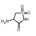 CAS 登录号：119151-30-3， 4-氨基-1,2-噻唑烷-3-酮1,1-二氧化物