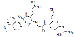 CAS#: 119206-61-0, Dansylglutamyl-Glycyl-Arginyl Chloromethyl Ester