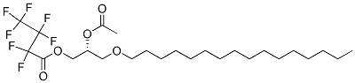 CAS#: 119206-62-1, 1-O-Hexadecyl-2-O-Acetyl-Sn-Glycero-3-Heptafluorobutyrate