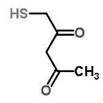 CAS 登录号：119275-06-8， 1-硫基-2,4-戊烷二酮
