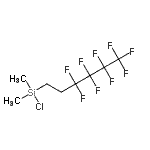 CAS 登录号：119386-82-2， 氯(二甲基)(3,3,4,4,5,5,6,6,6-九氟己基)硅烷