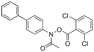 CAS#: 119411-18-6, [Acetyl-(4-Phenylphenyl)Amino] 2,6-Dichlorobenzoate