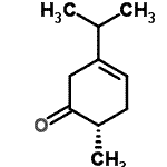 CAS 登录号：119439-21-3， (6S)-3-异丙基-6-甲基-3-环己烯-1-酮