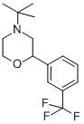 CAS 登录号：119492-01-2， 4-叔丁基-2-[3-(三氟甲基)苯基]-吗啉
