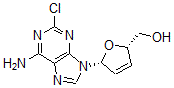 CAS 登录号：119530-56-2， 2-氯-2',3'-二去氢-2',3'-二脱氧腺苷