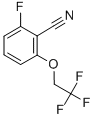 CAS 登录号：119584-74-6， 2-氟-6-(2,2,2-三氟乙氧基)-苯甲腈
