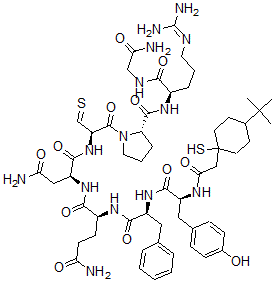 CAS#: 119617-72-0, (4-Tert-Butyl-1-Mercaptocyclohexaneacetic Acid)(1)-Argipressin
