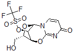 CAS 登录号：119637-71-7， 2,3'-脱水-1-(beta-D-呋喃木糖基)尿嘧啶-2'-三氟甲烷磺酸酯