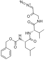 CAS#: 119670-30-3, Z-Leu-Val-Gly-Diazomethylketone