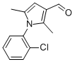 CAS 登录号：119673-49-3， 1-(2-氯苯基)-2,5-二甲基-1H-吡咯-3-甲醛