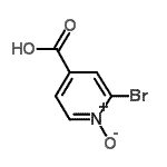 CAS 登录号：119736-21-9， 2-溴异烟酸1-氧化物