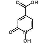 CAS 登录号：119736-22-0， 1-羟基-2-氧代-1,2-二氢-4-吡啶羧酸