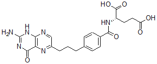 CAS 登录号：119770-54-6， 11-去氮杂高叶酸