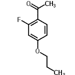 CAS#: 119774-74-2, 1-(2-Fluoro-4-Propoxyphenyl)Ethanone