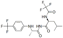 CAS#: 119777-90-1, (2S)-4-Methyl-2-[(2,2,2-Trifluoroacetyl)Amino]-N-[(2S)-2-[[4-(Trifluoromethyl)Phenyl]Amino]Propanoyl]Pentanamide