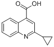 CAS 登录号：119778-64-2， 2-环丙基-4-喹啉羧酸