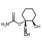 CAS#: 1200-72-2, (1S,2R)-1-Ethynyl-2-Hydroxycyclohexyl Carbamate