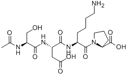 CAS#: 120081-14-3, (2S)-1-[(2S)-2-[[(2S)-2-[[(2S)-2-Acetamido-3-Hydroxypropanoyl]Amino]-4-Hydroxy-4-Oxobutanoyl]Amino]-6-Aminohexanoyl]Pyrrolidine-2-Carboxylic Acid