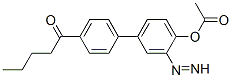 CAS#: 120102-96-7, [4-(4-Pentanoylphenyl)Diazenylphenyl] Acetate
