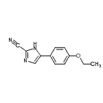 CAS#: 120118-42-5, 4-(4-Ethoxyphenyl)-1H-Imidazole-2-Carbonitrile