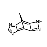 CAS 登录号：120121-60-0， 3,5,9,10-四氮杂四环[5.4.1.0<sup>2,6</sup>.0<sup>8,11</sup>]十二碳-1,3,5,7,10-五烯