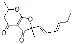 CAS 登录号：120167-25-1， 2-[(1E,3E)-己-1,3-二烯基]-2,6-二甲基-5,6-二氢呋喃并[5,4-b]吡喃-3,4-二酮