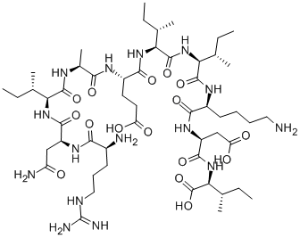 CAS 登录号：120180-27-0， L-精氨酰-L-天冬氨酰胺酰-L-异亮氨酰-L-丙氨酰-L-alpha-谷氨酰-L-异亮氨酰-L-异亮氨酰-L-赖氨酰-L-alpha-天冬氨酰-L-异亮氨酸