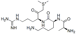 CAS#: 120218-56-6, [(3S)-3-[[(2S)-6-Amino-1-[[(2S)-2-Aminopropanoyl]Amino]-1-Oxohexan-2-Yl]Amino]-6-(Diaminomethylideneamino)-2-Oxohexyl]-Dimethylsulfanium