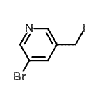 CAS#: 120276-48-4, 3-Bromo-5-(Iodomethyl)Pyridine