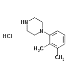 CAS 登录号：1203-64-1， 1-(2,3-二甲基苯基)哌嗪盐酸盐(1:1)
