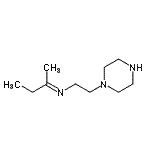 CAS 登录号：120303-31-3， (2E)-N-[2-(1-哌嗪基)乙基]-2-丁烷亚胺