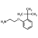 CAS#: 120351-89-5, 2-[2-(2-Methyl-2-Propanyl)Phenoxy]Ethanamine
