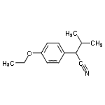 CAS 登录号：120352-98-9， 2-(4-乙氧基苯基)-3-甲基丁腈