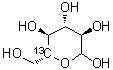 CAS 登录号：120388-24-1， D-葡萄糖-5-13C