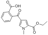 CAS#: 120562-90-5, 2-([5-(Ethoxycarbonyl)-1-Methyl-1H-Pyrrol-3-Yl]Carbonyl)Benzenecarboxylic Acid