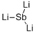 CAS 登录号：12057-30-6， 锑化锂