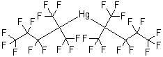 CAS#: 120674-92-2, Bis[1,1,1,3,3,4,4,5,5,5-Decafluoro-2-(Trifluoromethyl)-2-Pentanyl]Mercury