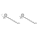 CAS 登录号：12068-16-5， 锌二(2-十二烷基苯磺酸酯)