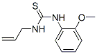 CAS 登录号：1207-94-9， 1-(2-甲氧基苯基)-3-丙-2-烯基硫脲