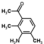 CAS 登录号：120738-22-9， 1-(3-氨基-2,4-二甲基苯基)乙酮