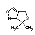 CAS#: 120783-56-4, 6,6-Dimethyl-4H,6H-Thieno[3,4-c][1,2]Oxazole