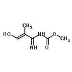 CAS#: 120814-65-5, Methyl [(2E)-3-hydroxy-2-methyl-2-propenimidoyl]carbamate