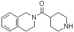 CAS#: 120848-76-2, 3,4-Dihydro-2(1H)-Isoquinolinyl(4-Piperidinyl)Methanone